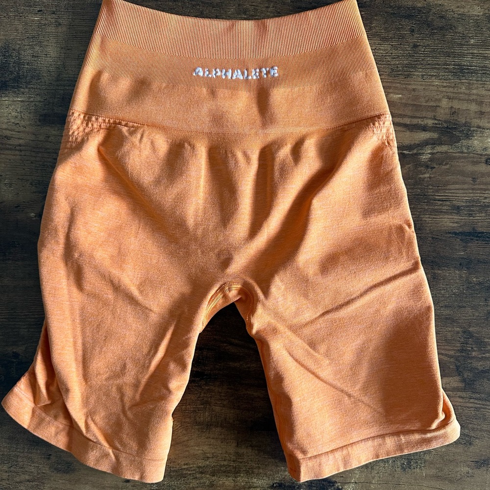 Alphalete biker shorts